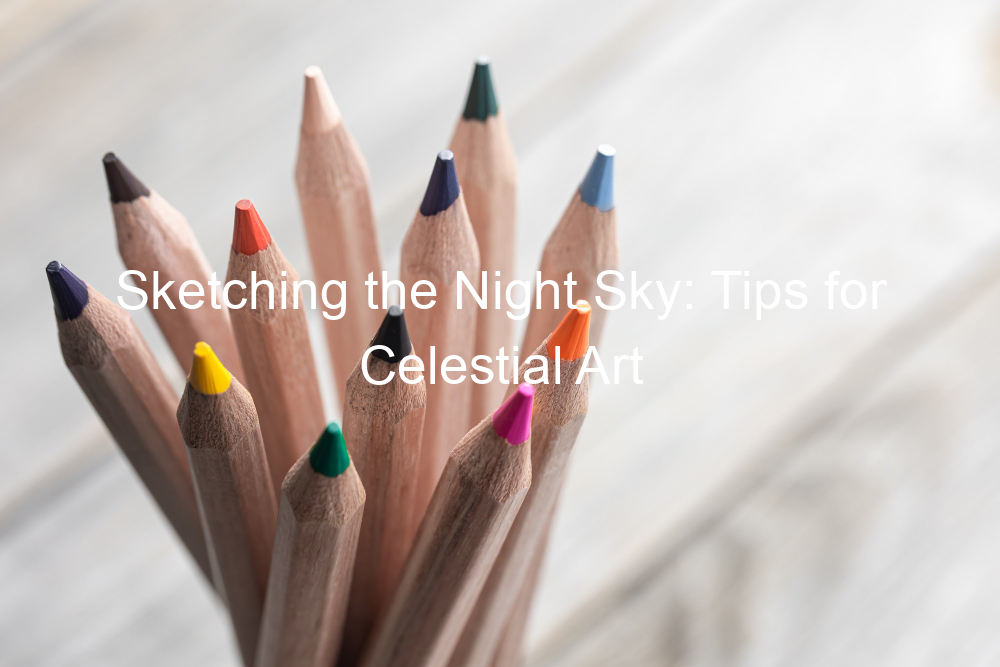 Sketching the Night Sky: Tips for Celestial Art - Drawing